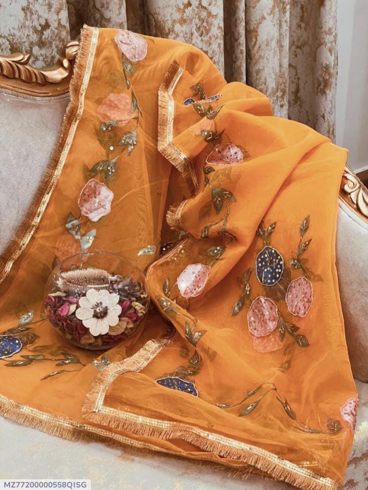 Oganza Embroidered Dupatta
